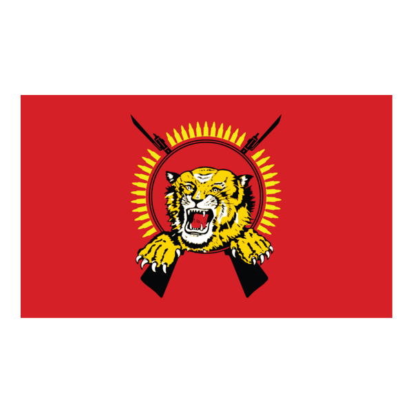 TAMIL TIGERS FLAG Logo PNG Vector