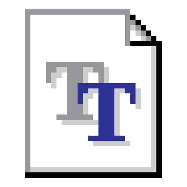 TrueType Logo PNG Vector