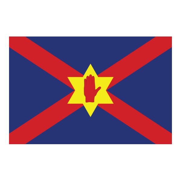 ULSTER NATIONALISM FLAG Logo PNG Vector