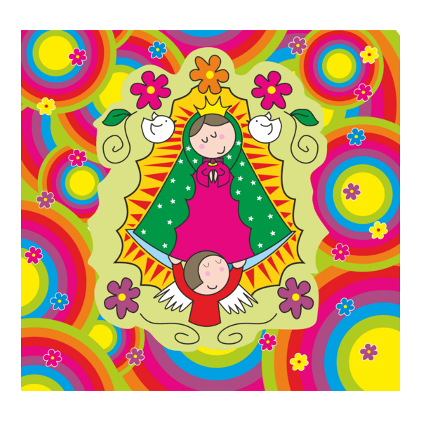 Virgencita Distroller Logo PNG Vector