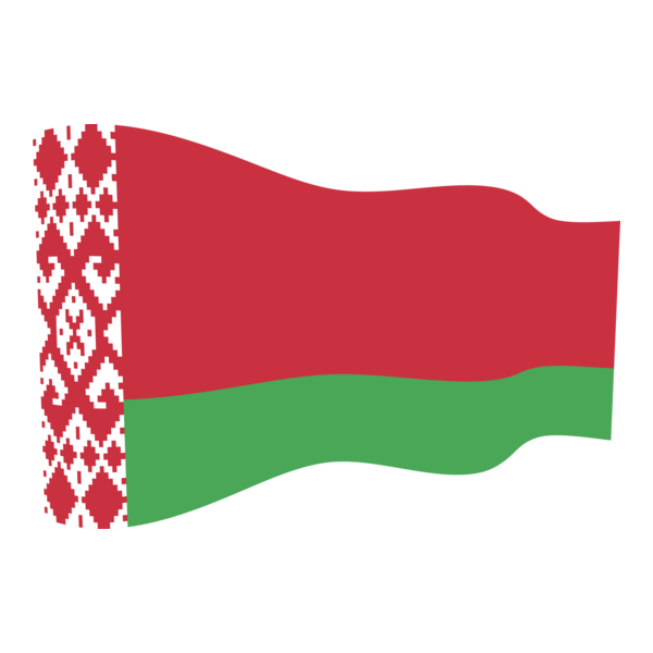 WAVY FLAG OF BELARUS Logo PNG Vector