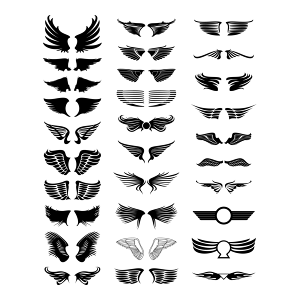 Wings Logo PNG Vector