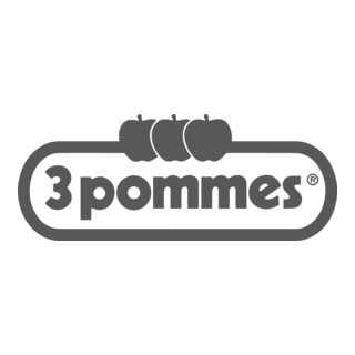 3 pommes Logo PNG Vector