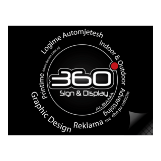 360 Signs&Display Logo PNG Vector