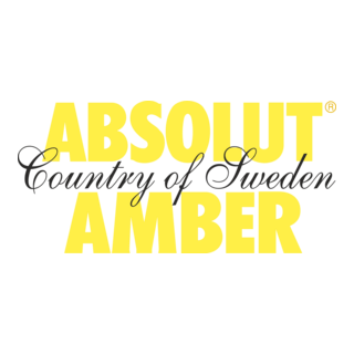 Absolut Amber Logo PNG Vector