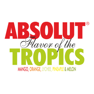 Absolut Tropics Logo PNG Vector