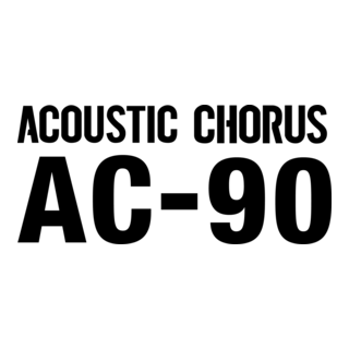AC-90 Acoustic Chorus Logo PNG Vector