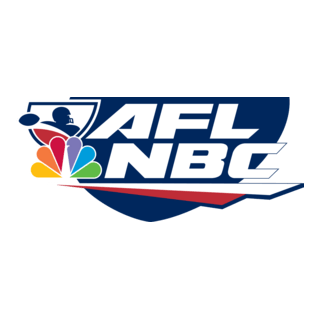 AFL ON NBC Logo PNG Vector