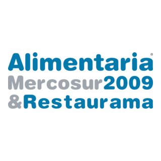 Alimentaria Mercosur 2009 & Restaurama Logo PNG Vector