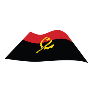 ANGOLAN WAVING FLAG Logo PNG Vector