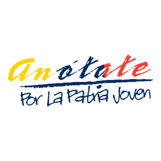 Anotate por la patria joven Logo PNG Vector
