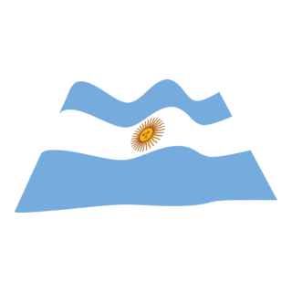 ARGENTINE WAVY FLAG Logo PNG Vector