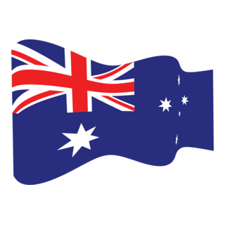 AUSTRALIAN WAVY FLAG Logo PNG Vector