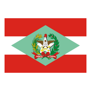 Bandeira do Estado de Santa Catarina - Brasil Logo PNG Vector