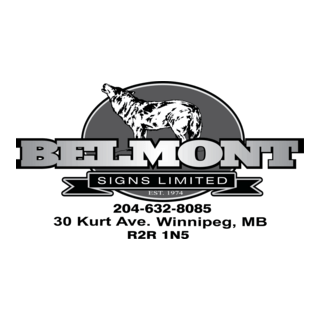 BELMONT SIGNS LTD. Logo PNG Vector