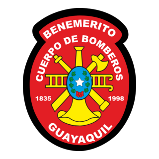 Benemerito Cuerpo de Bomberos Guayaquil Logo PNG Vector