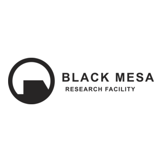 Black Mesa Research Facility Logo PNG Vector