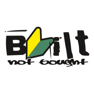 built not bought Logo PNG Vector