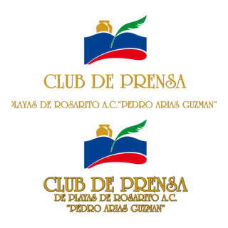 Club de Prensa Playas de Rosarito Logo PNG Vector