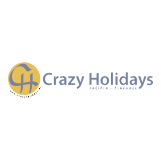Crazy Holidays Logo PNG Vector