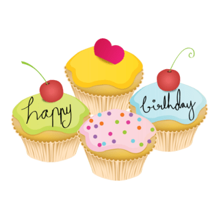 Cupcake Logo PNG Vector