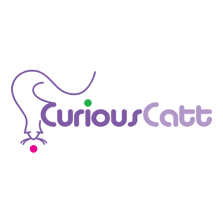 CuriousCatt Boutique Logo PNG Vector