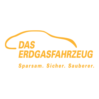 Das Erdgasfahrzeug Logo PNG Vector