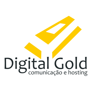 Digital Gold Logo PNG Vector