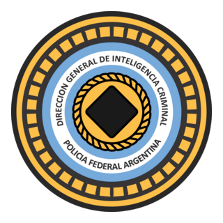 Direccion General de Inteligencia Criminal Logo PNG Vector