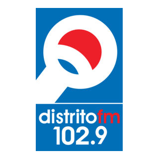 Distrito FM Logo PNG Vector