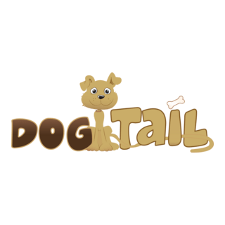 Dog Tail Logo PNG Vector