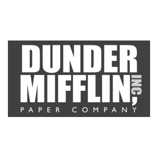 Dunder Mifflin Logo PNG Vector