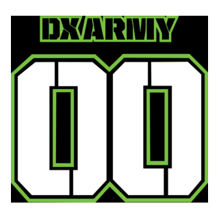 DX ARMY jersey Logo PNG Vector