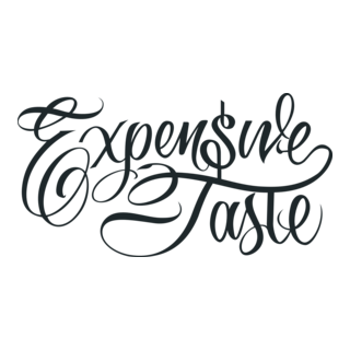 Expensive Taste Logo PNG Vector