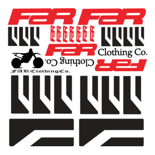 Far Clothing Co. Logo PNG Vector