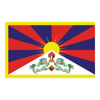 FLAG OF TIBET Logo PNG Vector
