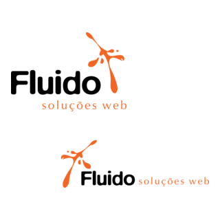 Fluido Soluções Web Logo PNG Vector
