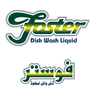 Foster Dish Wash Logo PNG Vector