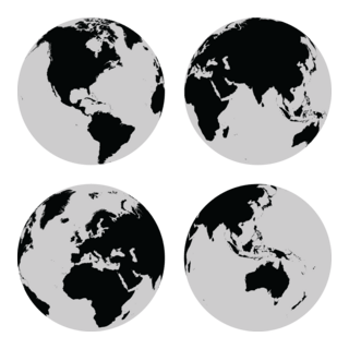 Globes Logo PNG Vector