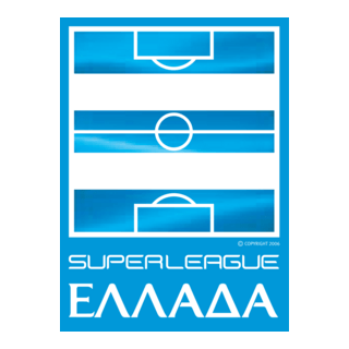 Greece Super League Logo PNG Vector