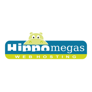 HippoMegas Web Hosting Logo PNG Vector