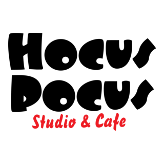 Hocus Pocus Studio e Café Logo PNG Vector