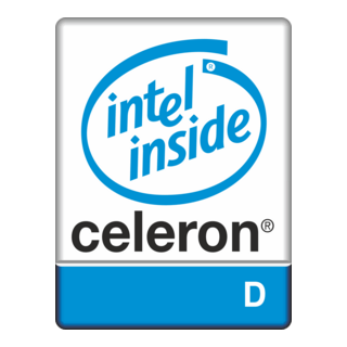 Intel Celeron D Logo PNG Vector