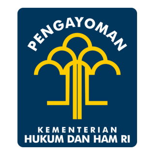 Kementerian Hukum dan HAM Logo PNG Vector