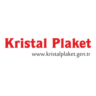Kristal Plaket Logo PNG Vector