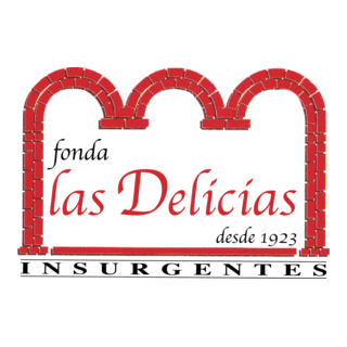 Las Delicias Fonda Insurgentes Logo PNG Vector