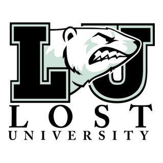 LOST UNIVERSITY Logo PNG Vector