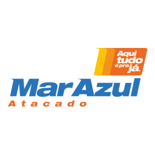 Mar Azul Atacado Logo PNG Vector
