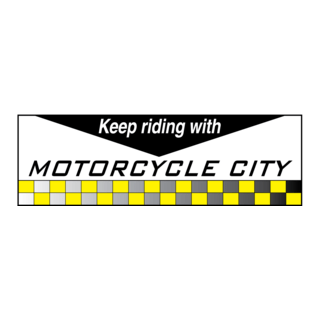 Motorcycle City Logo PNG Vector