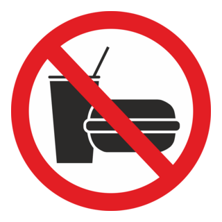 No Food Logo PNG Vector